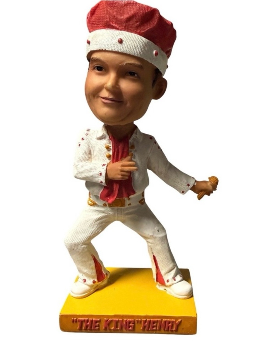 Brooklyn Cyclones The King Henry Bobblehead 2014 Promo Elvis Bobble Head NY Mets